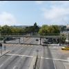 Geary at Steiner Street before the Geary Rapid Project. 