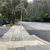 Clarendon avenue, no cars. A traffic signal and a school loading zone 