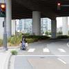 Mission Bay Drive facing east under 280 overpass