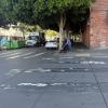 faded crosswalks on Jefferson Street