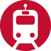 Electric trolley bus Muni Badge