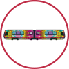 Grateful Dead Muni Badge