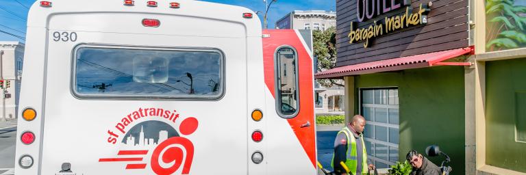 Shop-a-Round: SF Paratransit’s Grocery Shopping Shuttle