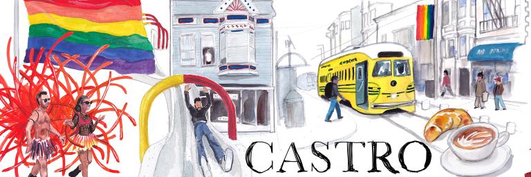 Original Artwork by Dan Bransfield of the Castro