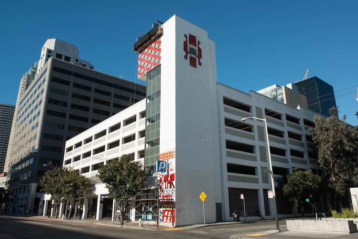 Multi-level Parking Garage near downtown