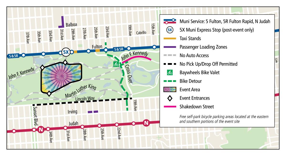 Dead and Company Event Map