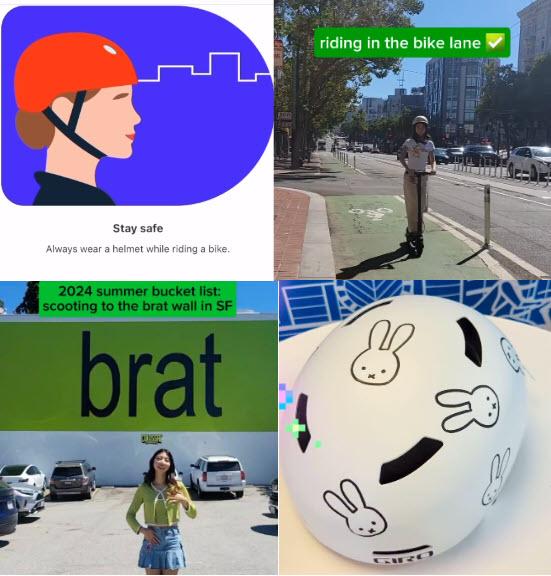 Scooter safety images