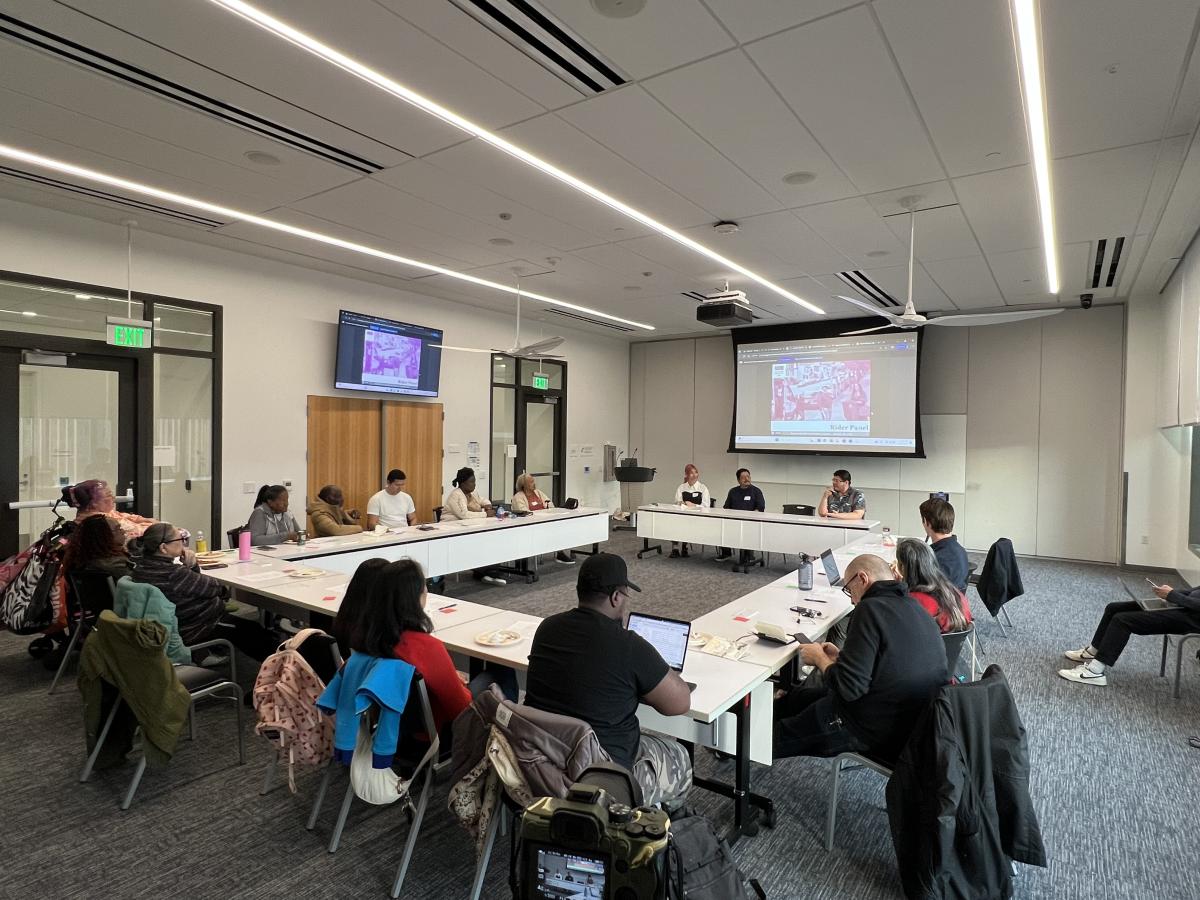 Meeting for the Bayview Shuttle Community Congress.