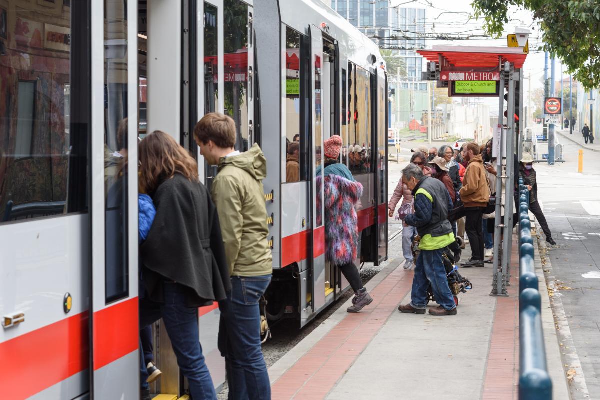 Thousands of people depend on Muni every day to get around the city.