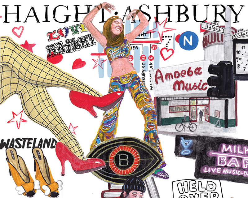 Original Artwork by Dan Bransfield of Haight Ashbury