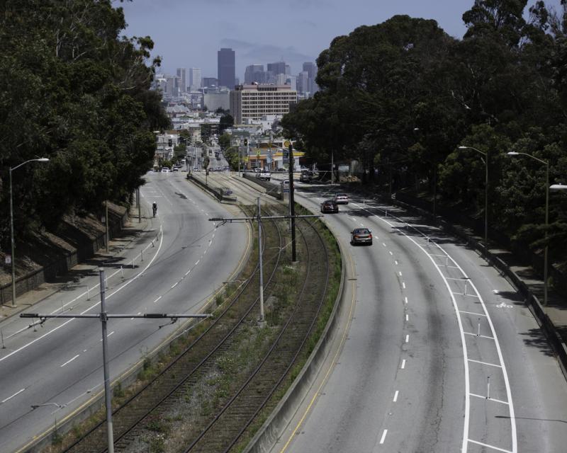 Improved conditions on Northbound San Jose Avenue