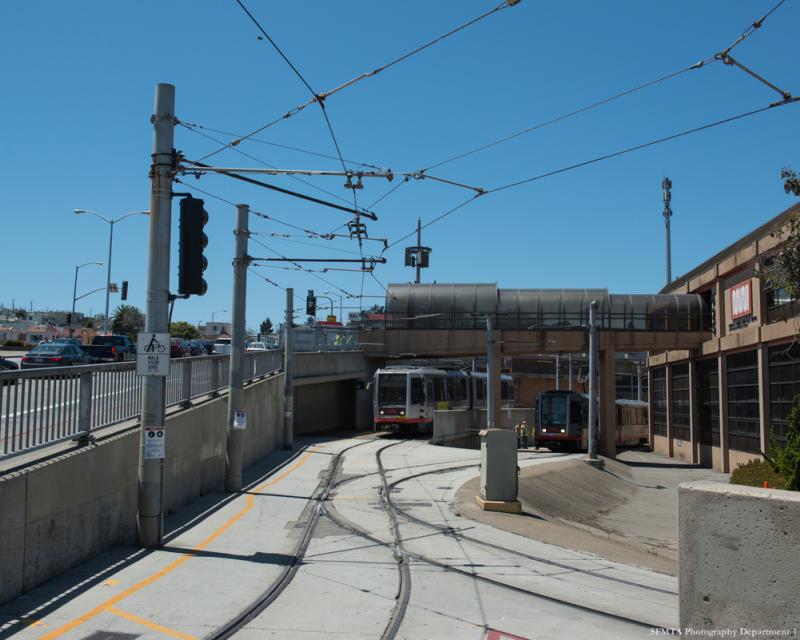 Balboa Park Station on Geneva Ave