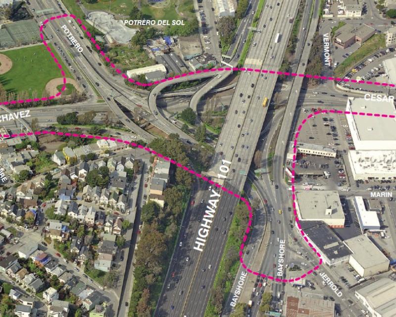 Overview map of project area