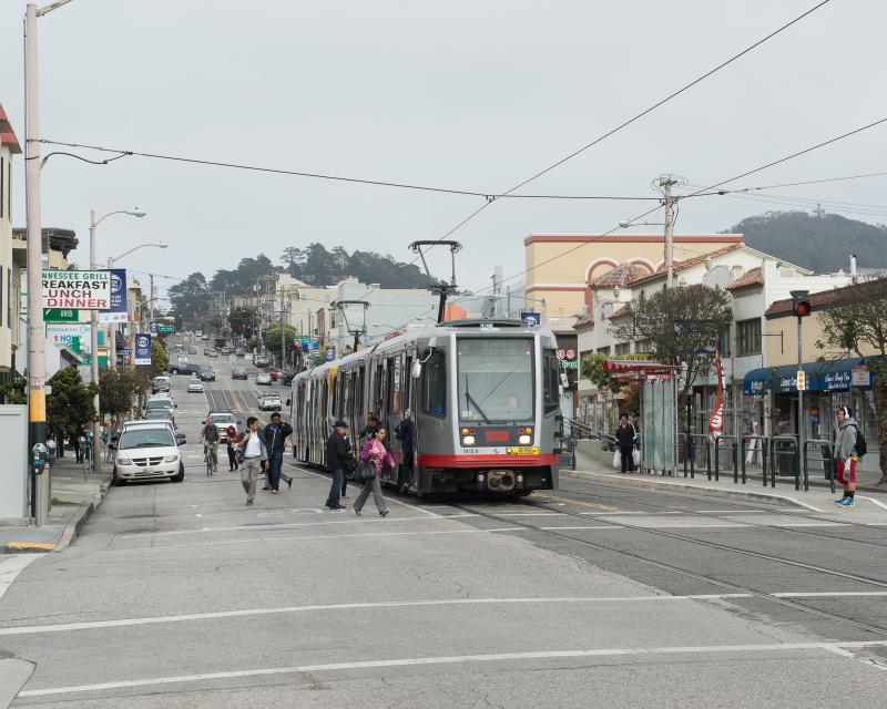 L Taraval on Taraval and 22nd Ave