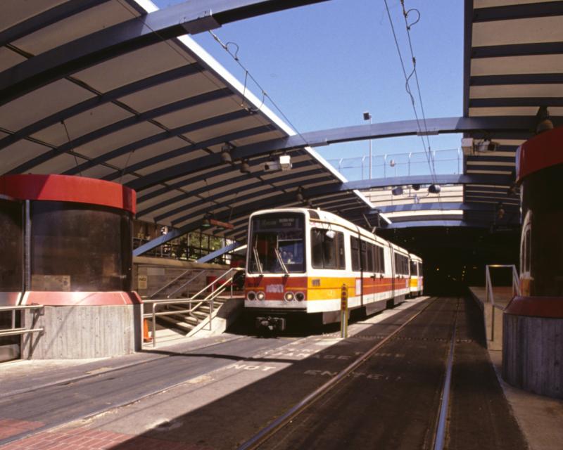 boeing LRV in west portal station