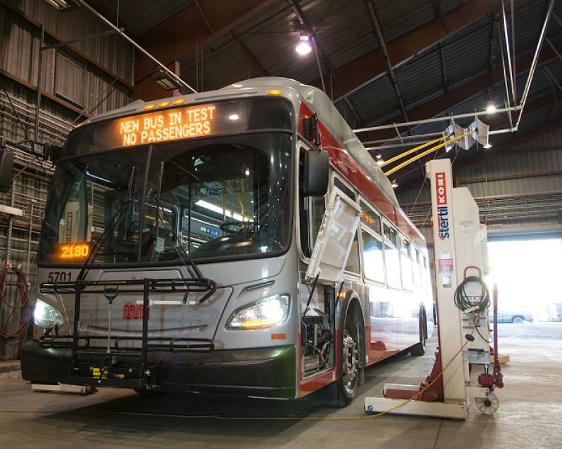 New 40' trolley getting ready to hit the streets.