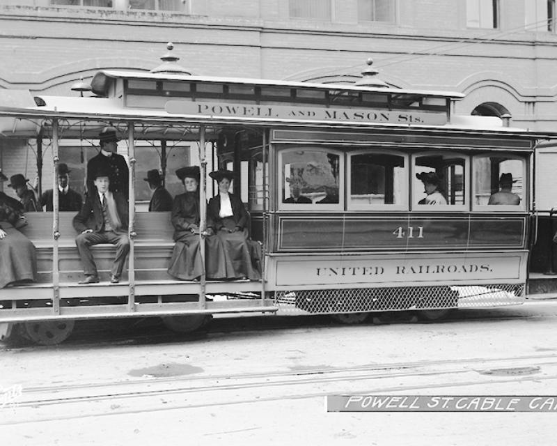 Powell Mason Cable Car.