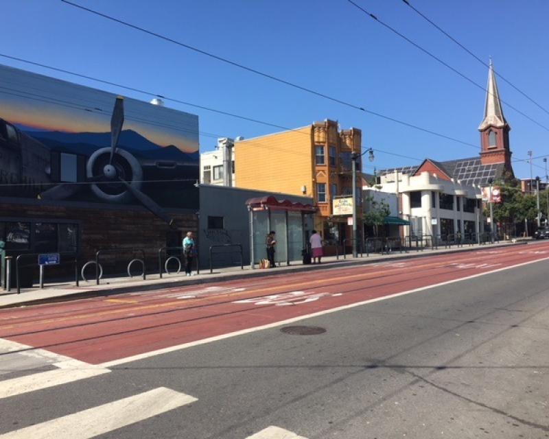 Western sidewalk remains open during concreate work