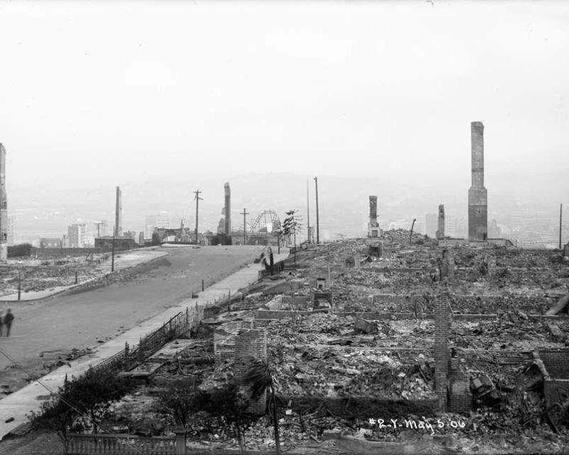 rubble on Nob Hill