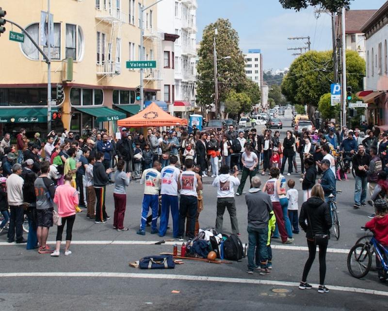 Sunday Streets in the Mission.
