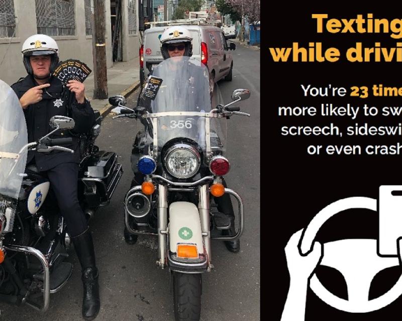 Distracted driving campaign