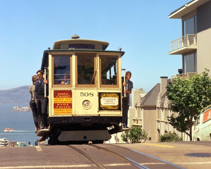 cable car 508 on hyde street