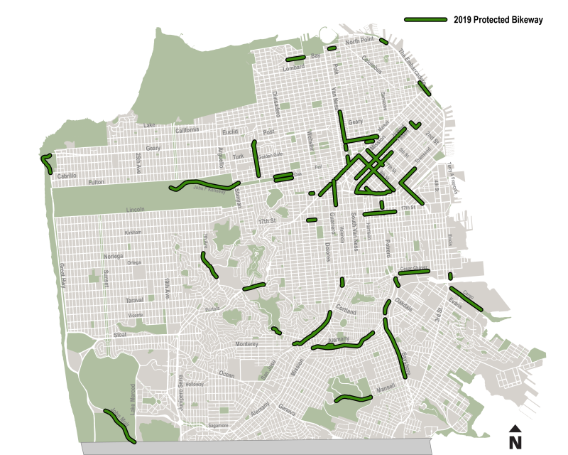 2019 protected bikeway
