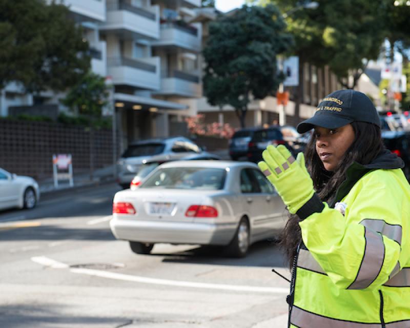 Van Ness Ave fare inspector