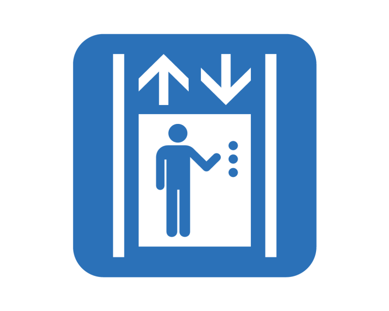 graphic depicting elevator