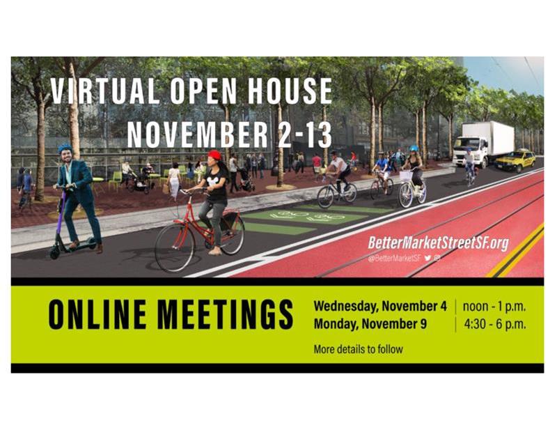 Better Market Street virtual open house information graphic