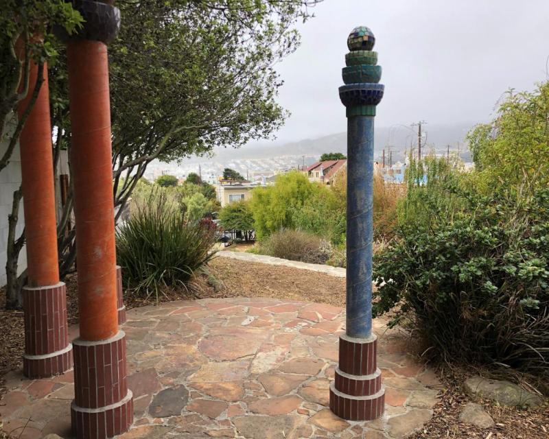 View of Vis Valley from the neighborhood greenbelt