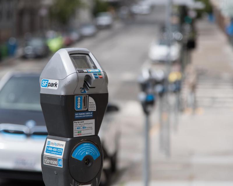photo of a parking meter which will be replaced next year