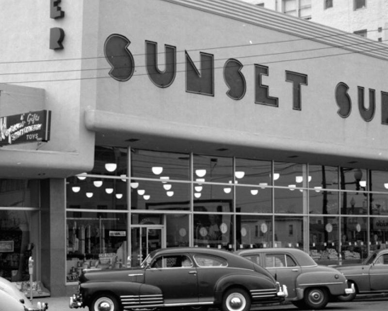 Sunset Super, 2415 Irving Street, 1951