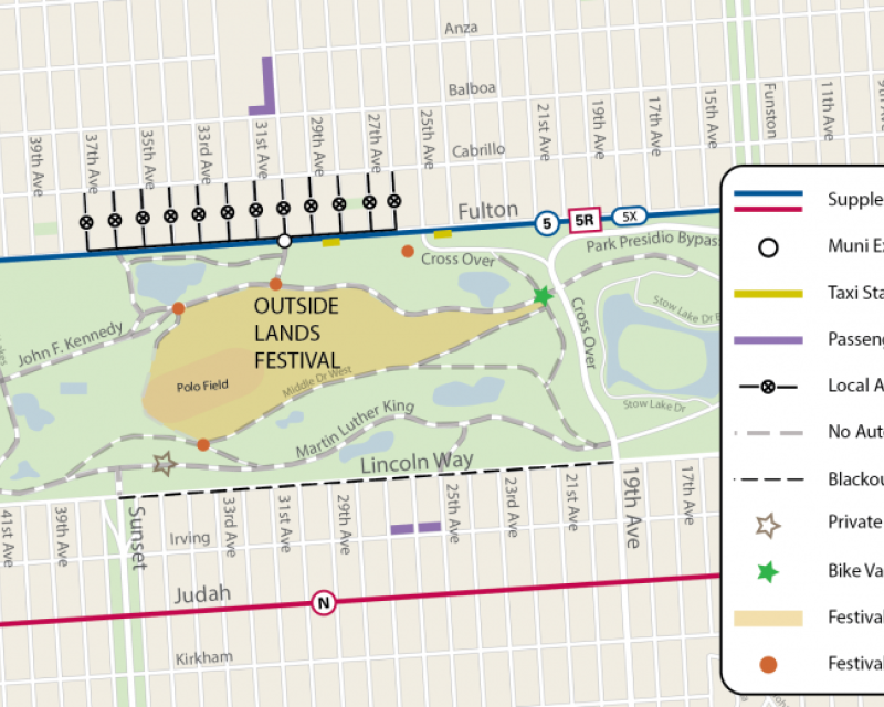 Outside Lands map