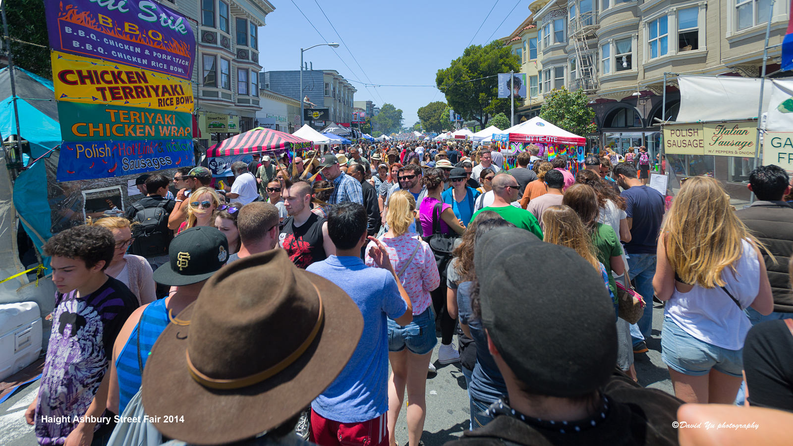 People on Haight Street