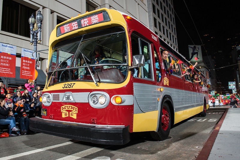 Chinese New Year Parade Coach 2015