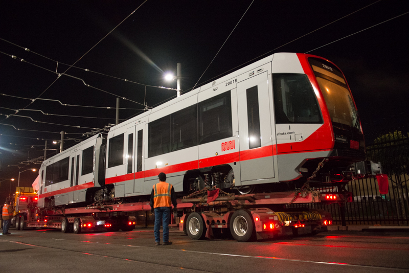 new muni light rail car