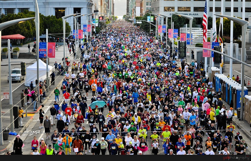 Bay to Breakers Big Crowd