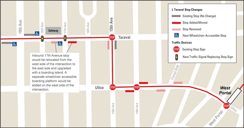 L Taraval Project Map