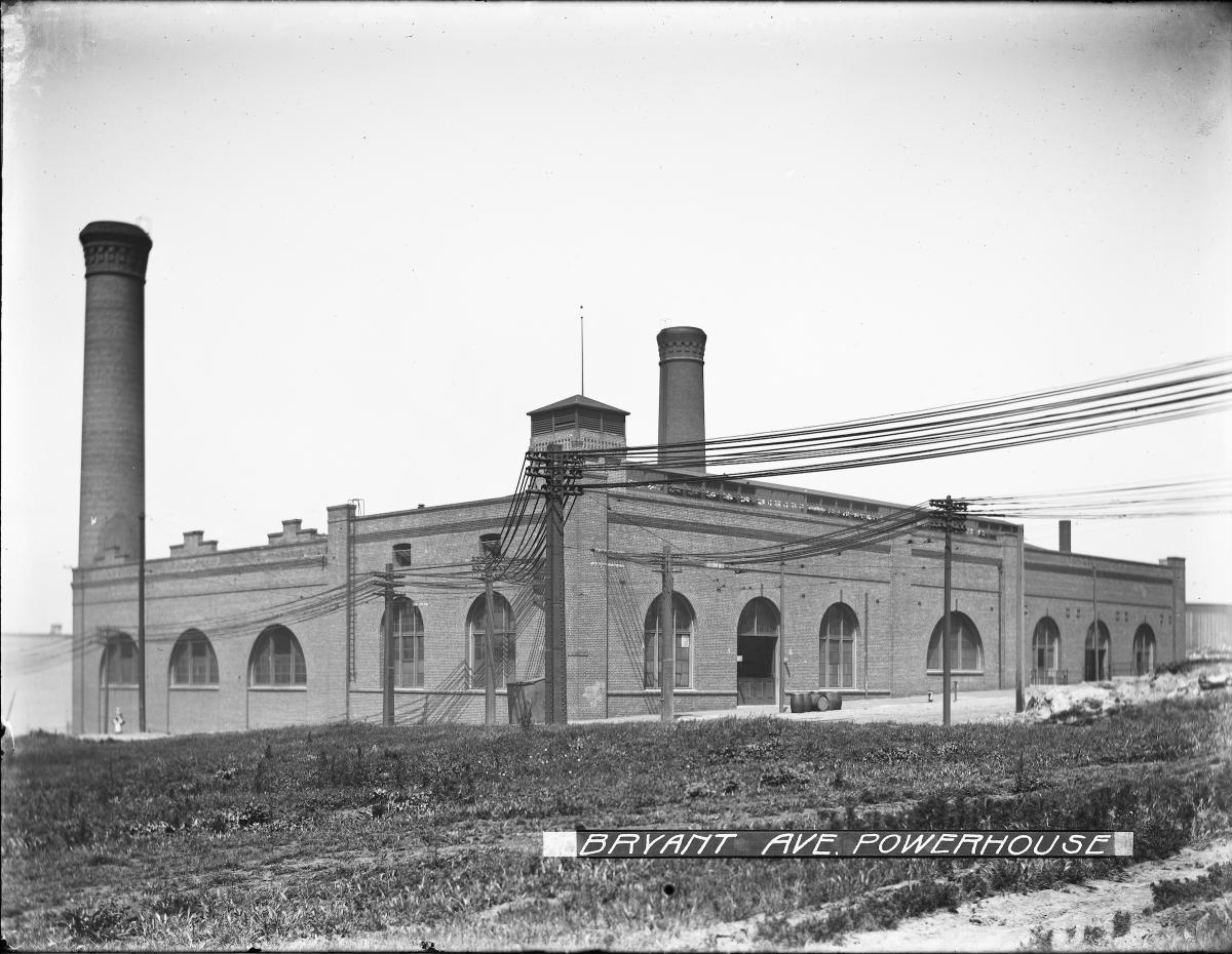 view of brick building on Bryant & Alameda Streets