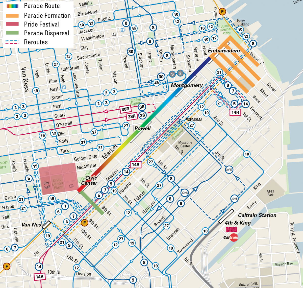Pete recommends best of Francisco gay parade route san Sabrina transsexual