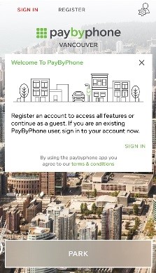 PayByPhone – Parken per App im App Store