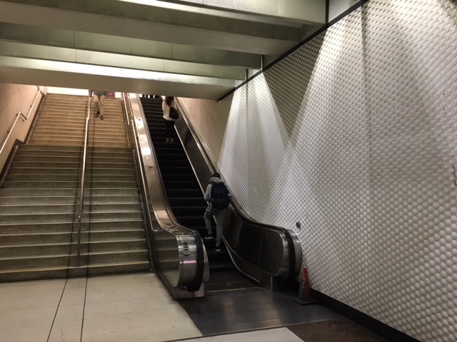 Montgomery escalator under Construction