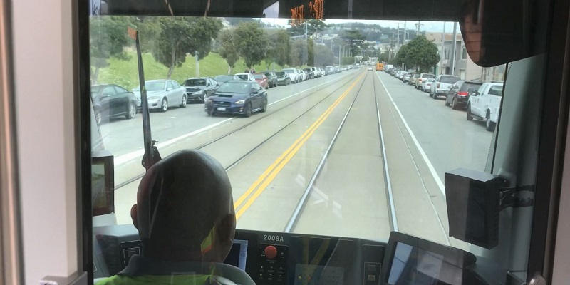A view from the operator on a new LRV4.