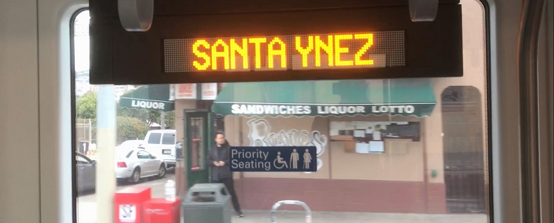 A view of Roxie's sandwich shop from the J Church.