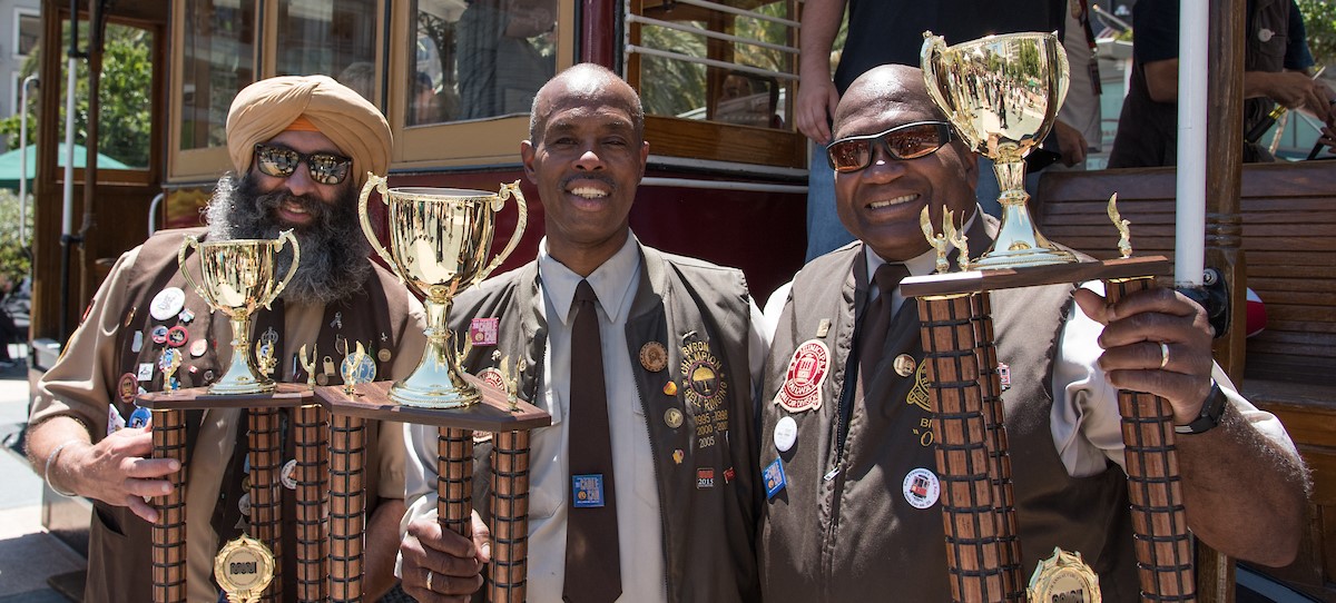 Cable Car Bell Ringing winners