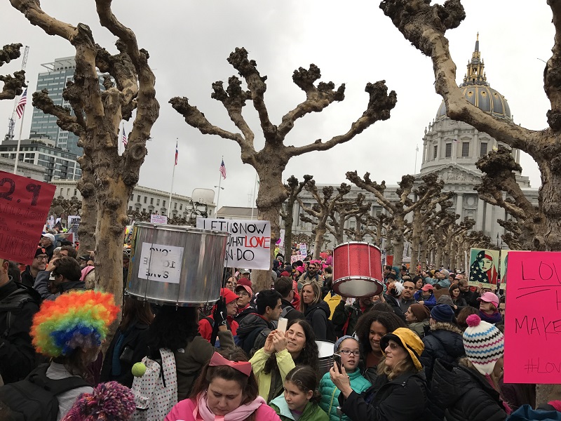 2017 Women's March SF Civic Center