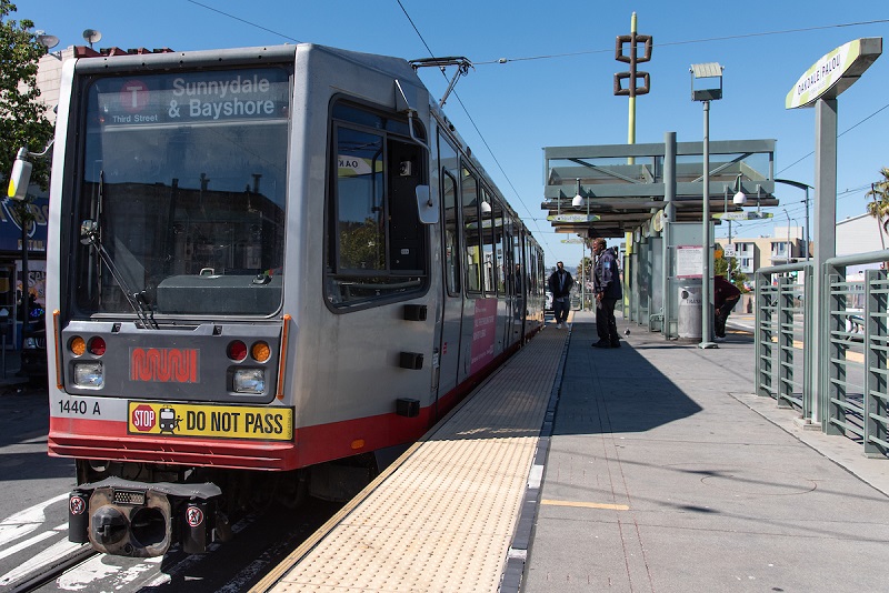 T Train in the Bayview