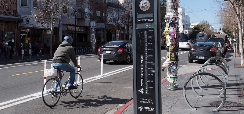 Bikes on Valencia