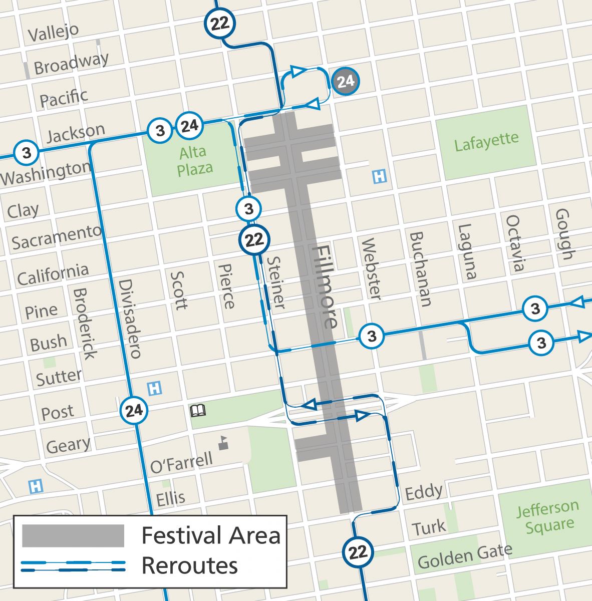 Fillmore Jazz Festival July 67, 2019 SFMTA